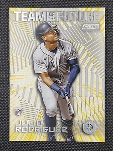 2022 Topps Stadium Club Julio Rodriguez Team of the Future #TOF-13 RC Seattle - Picture 1 of 3