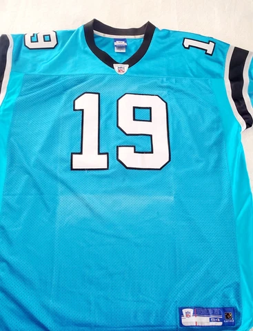 UNSIGNED CUSTOM Sewn Stitched KEYSHAWN JOHNSON NFL Jersey -size 54 Cover