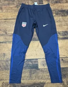 Nike Womens Team USA Soccer Warmup Pants Size Small Navy Futbol Football - Picture 1 of 8