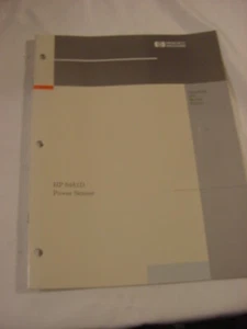 Vintage Handbuch - Hewlett Packard HP 8481D Leistungssensor - Bild 1 von 2