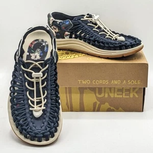 Keen “UNEEK” Women’s 2-Cord Adjustable Ladies Sandal (Sky Captain/Birch) - NEW - Picture 1 of 20
