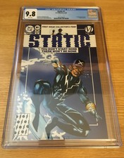 Static #1 (1993) DC Milestone CGC 9.8 1st Appearance!
