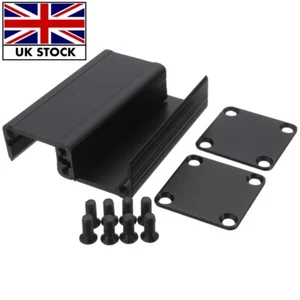 Extruded Aluminum Box Black Enclosure Electronic Project Case PCB DIY 50x25x25mm - Picture 1 of 3