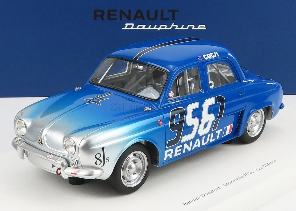 1/18 BIZARRE - RENAULT - DAUPHINE N 9561 BONNEVILLE 2016 NICOLAS PROST - 18B005 - Immagine 1 di 1