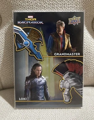 Upper Deck - Marvel Thor Ragnarok Armory Relic Costume Card - LOKI - GRANDMASTER - Image 1 of 2