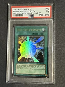 Burst Stream Of Destruction 1st Ed AST PSA Yugioh - Picture 1 of 10