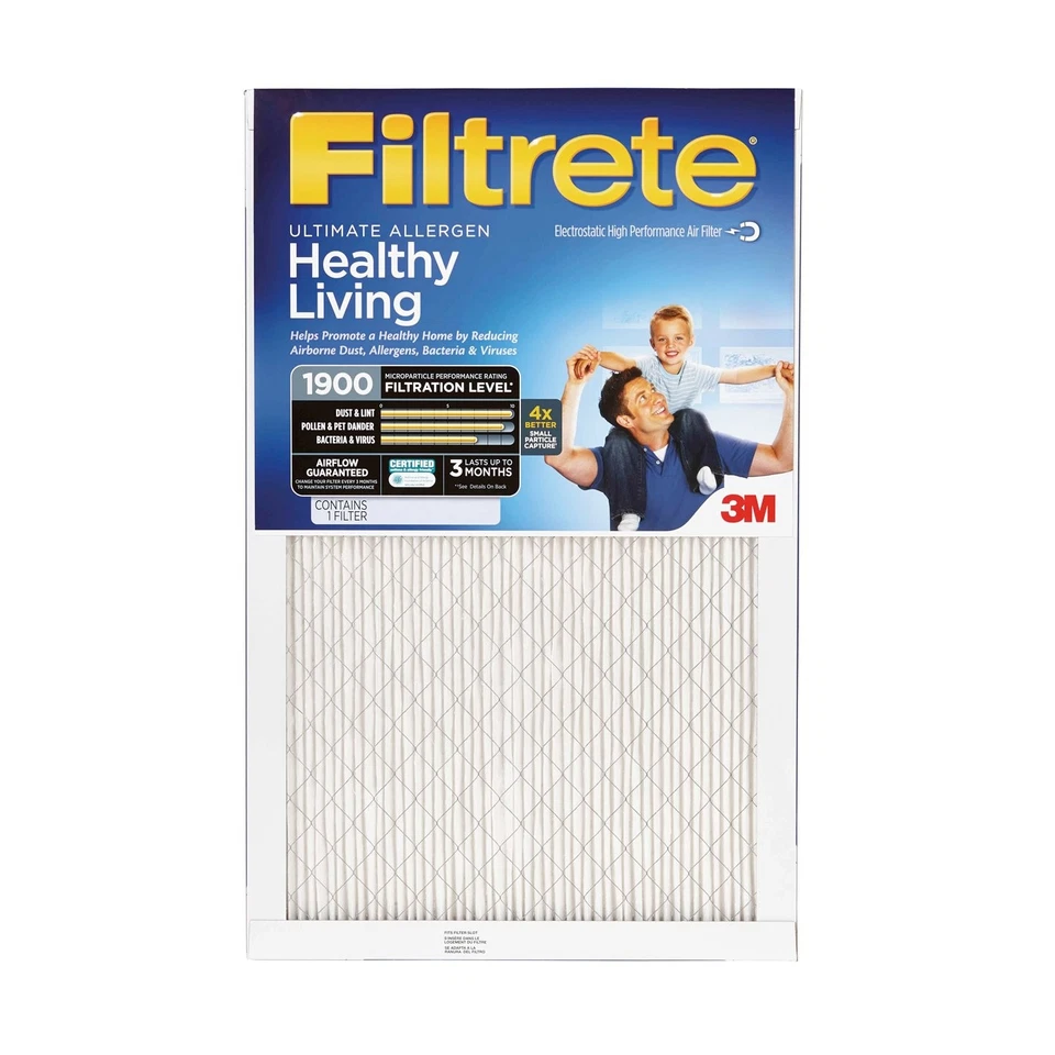 4408415 AIR FLTR 14X30X1 1900MPR Filtrete 14 дюймов W X 30 дюймов H X 1 дюйм Волокно D... - Изображение 1 из 1