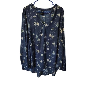 Blusa Disney Princesa Talla 2 Cenicienta Cuello en V Manga Larga - Imagen 1 de 5