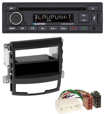 Blaupunkt USB MP3 Bluetooth DAB CD Autoradio für SsangYong Korando CK 2010-2013 - Bild 1 von 4