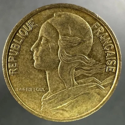 Francia 1982 5 céntimos - detalles fuertes Foto 1 de 4