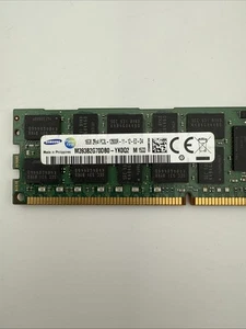 SAMSUNG DDR3 16GB SERVER RAM M393B2G70DB0-YK0Q2 PC3-12800R-11-12-E2-D4 - Picture 1 of 4