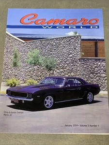 January 2004 Camaro World Magazine 1969 Camaro RS Custom. - Picture 1 of 1
