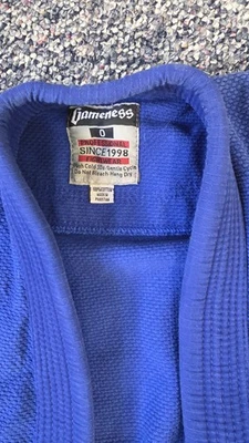 Gameness BJJ Gi Talla 0 Azul Foto 1 de 4