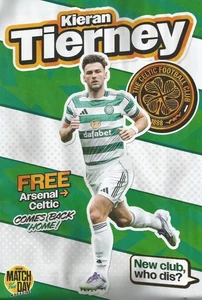 MOTD-PÓSTER-2025-CELTIC-KIERAN TIERNEY - Imagen 1 de 1