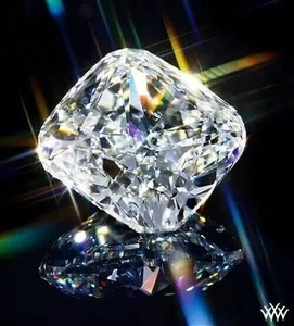 Cushion 1 Carat IGI Certified Loose Lab Grown CVD Diamond D Color VVS1 clarity, - Picture 1 of 7