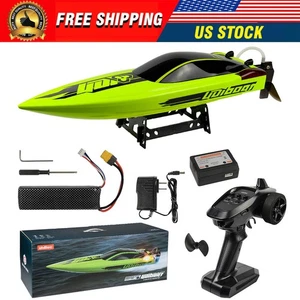 New RC Racing Boats 40Km/h High Speed Brushless Remote Control Boat Toy Gift Kid - Picture 1 of 12