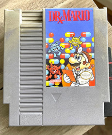 USA Nintendo NES Dr. Mario Cart + Original Nintendo Dust Sleeve *USA VERSION*