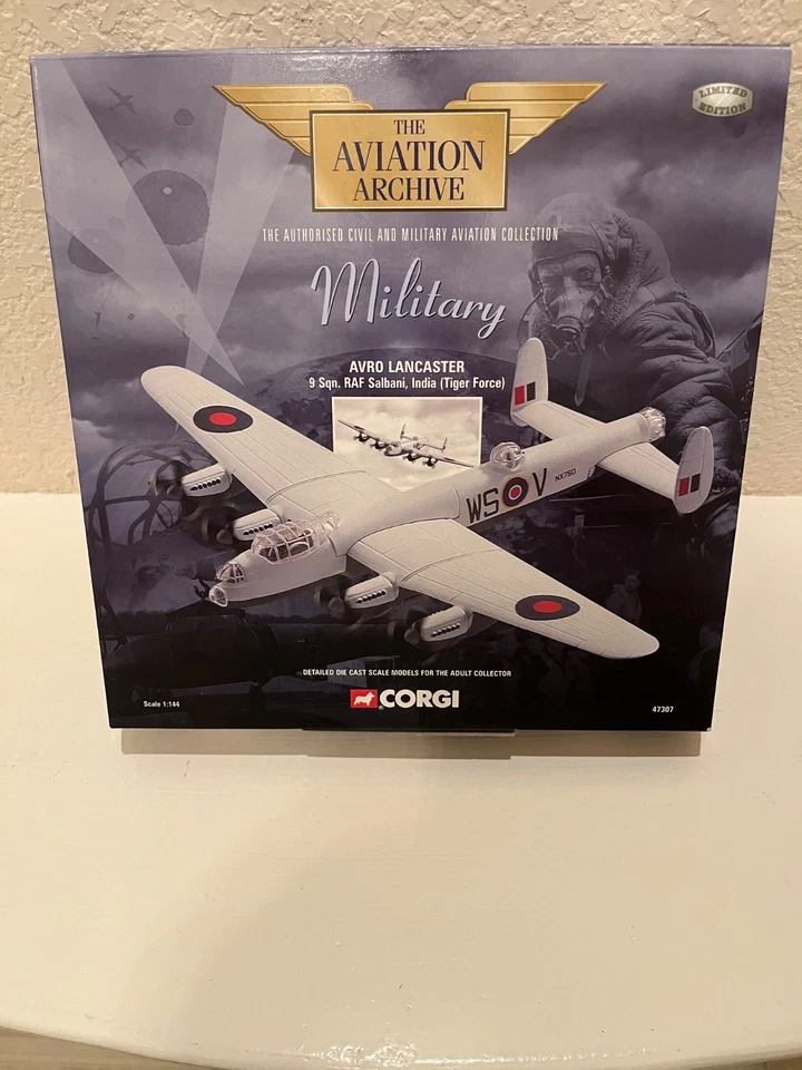 CORGI Aviation Military Corgi 47307 Avro Lancaster9 Sqn. RAF Salibani  47307 - Image 1 of 1