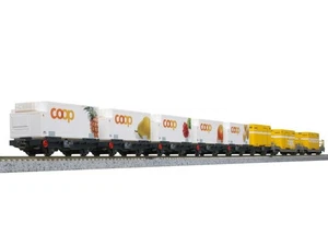 Kato 10-1731 - Rhätische Bahn Container-Güterzug 8-teilig - Spur N - NEU - Bild 1 von 1