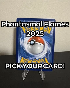 Phantasmal Flames 2025, Holo Rare & IR - Karte aussuchen! Pokémon TCG - Bild 1 von 45