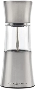 Cole & Mason Stadhamptom Stainless Steel Chili & Spice Grinder, Adjustable Mill - Picture 1 of 8