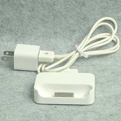 Apple 30 Pin Dock A1237 con Cable USB y Cargador A1385 Probado Funciona Limpio Foto 1 de 4