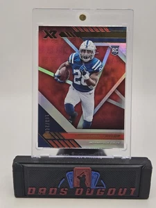 2020 XR JONATHAN TAYLOR Red Parallel Rookie RC #/249 #118 Rookie Colts - Bild 1 von 4