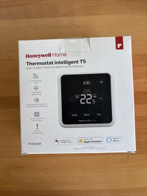 Honeywell Home T5 Smart Thermostat RTH8800WF White - Image 1 of 2