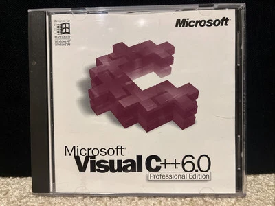 Microsoft Visual C ++ 6.0 Professional Edition - for Windows 95 or NT w/Key - Image 1 of 4