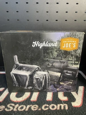 Oklahoma Joe's Highland 58.5-in W x 47.25-in H Black Horizontal Smoker Cover - Image 1 of 2