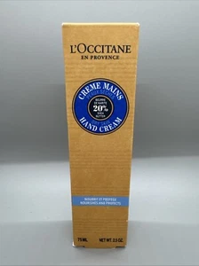 {I22} L'OCCITANE Dry Skin Hand Cream with 20% Shea Butter 75ml/2.5oz - Picture 1 of 3