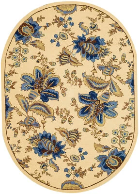 Alfombra ovalada Safavieh Chelsea marfil 4'-6" x 6'-6" - HK309A-5OV Foto 1 de 3