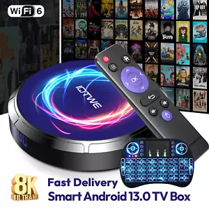 Android 13 TV BOX 128GB 4GB Smart 8K HDR 5G WIFI H616 Media Player Quad core DE - Bild 1 von 85