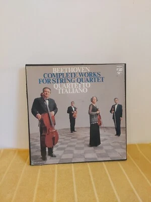 6747 272 Beethoven Complete Works for String Quartet / Quartetto Italiano 10 LP  - Image 1 of 4