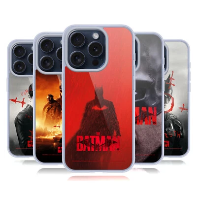 OFFICIAL THE BATMAN POSTERS SOFT GEL CASE FOR APPLE iPHONE PHONES - Image 1 of 4