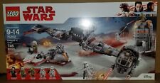 NEW STAR WARS LAST JEDI LEGO SET 75202 DEFENSE OF CRAIT -GET IT BEFORE  CHRISTMAS