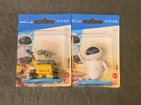 MATTEL MICRO COLLECTION FIGURES WALL-E & EVE Cover