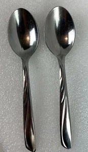 2 Silco Teelöffel 5 3/4" Edelstahl International USA #21D - Bild 1 von 2