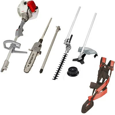 IKRA Benzin Multitool 4in1 IBKH 52-1 Trimmer Freischneider Entaster Heckenschere - Bild 1 von 2