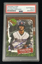 2023 Ethan Salas Signed Card Fort Wayne Tin Caps Auto Rc Baseball Padres PSA COA