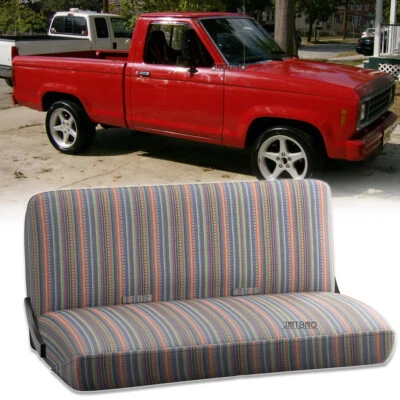 For Ford Ranger XL 1983-1999 Full Size Truck Bench Seat Covers Saddle Blanket - Image 1 of 4