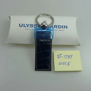 Ulysse Nardin Schlüsselanhänger aus Edelstahl & Leder - Bild 1 von 1