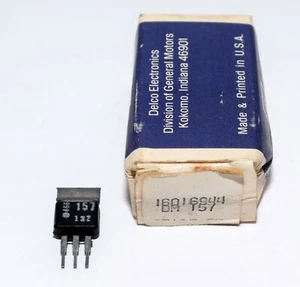 Radio Electrónica Delco Parte DM-157 GM Parte # 16016944 Nuevo de Lote Antiguo - Imagen 1 de 3