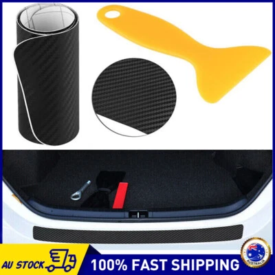 Car Rear Bumper Protector Sill Protector Rubber Guard Boot Bumper Protector Trim - image 1 of 4