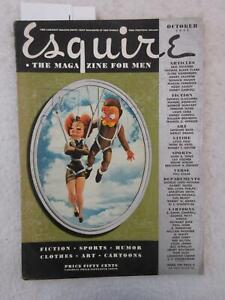 Vintage ESQUIRE The Magazine for Men October 1941 VARGA Pin-Ups ARLENE JUDGE