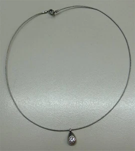 Kette Reif Silberreif mit Anhänger Silber 925 Sterlingsilber - Bild 1 von 6