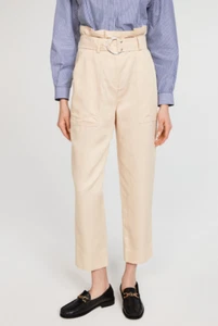 Claudie Pierlot Women's Trousers Size 38 FR / M Carrot Pants CFPPA00215 - Picture 1 of 11