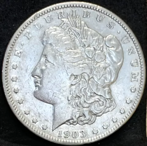 1903 S MORGAN SILVER DOLLAR XF DETAILS SAN FRANCISCO MINT COIN BETTER DATE Cover