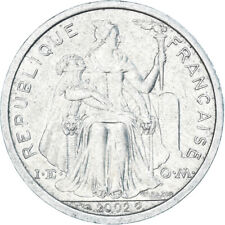 [#368828] Moneta, Polinezja Francuska, 2 Francs, 2002, Paris, EF(40-45), Alumini