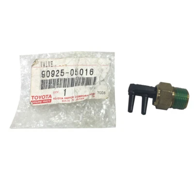 Conjunto de válvula de conmutación de vacío bimetálica genuina Toyota 90925-05016 Foto 1 de 4